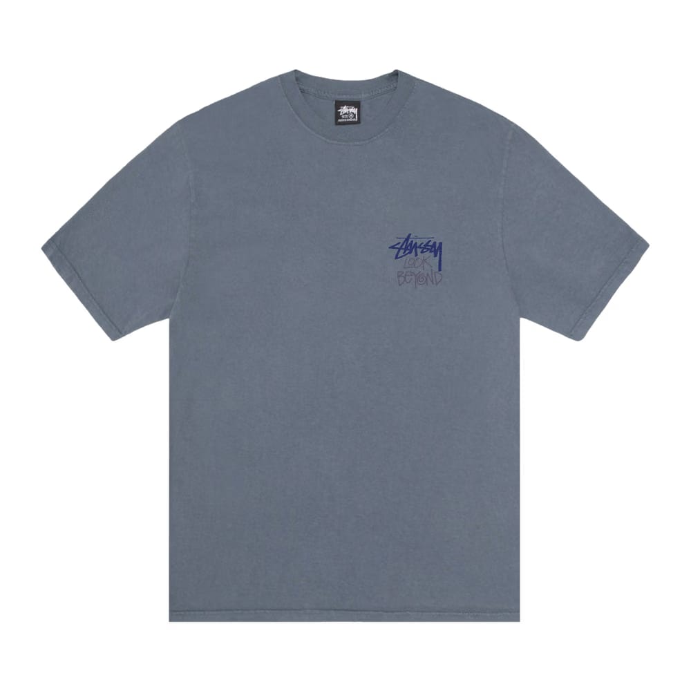 Stussy Look Beyond T-Shirt Pigment Dyed Navy