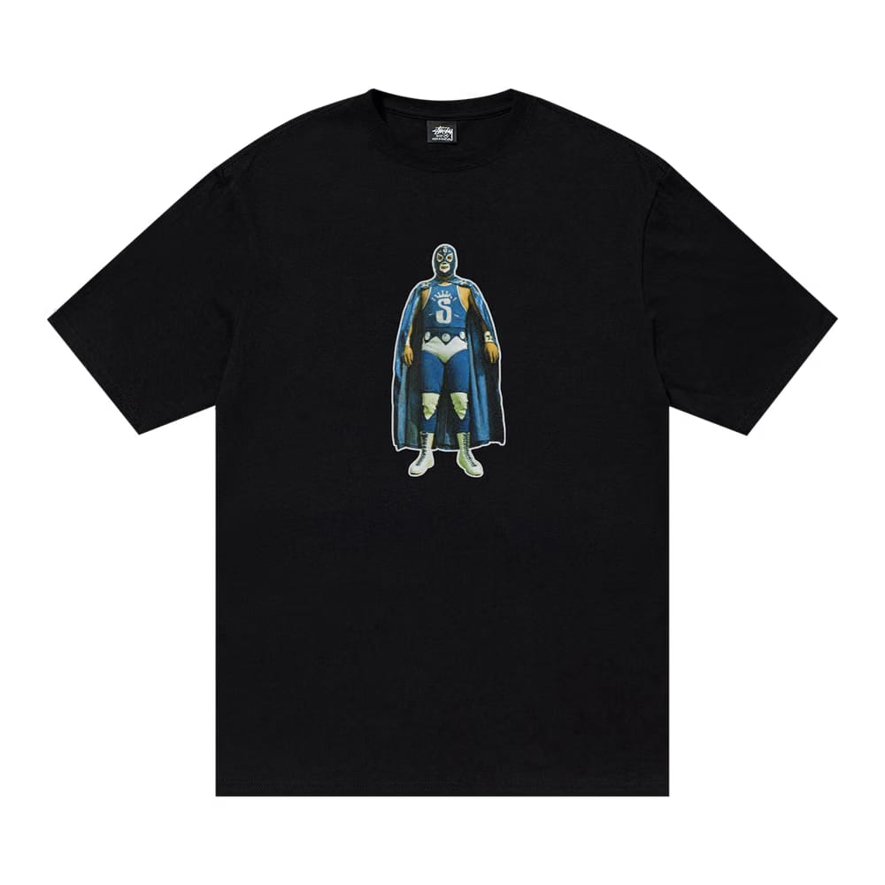 Stussy Lucha T-Shirt Black