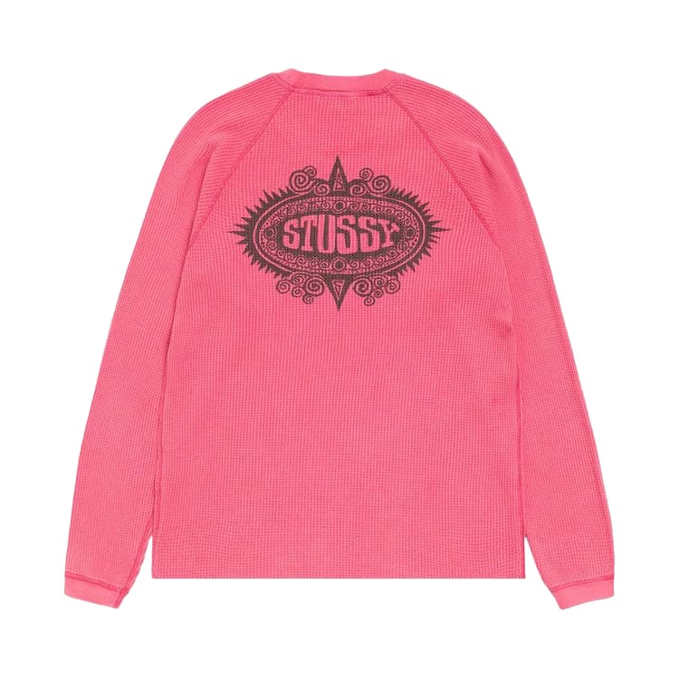 Stussy Mantra Raglan Thermal Pink