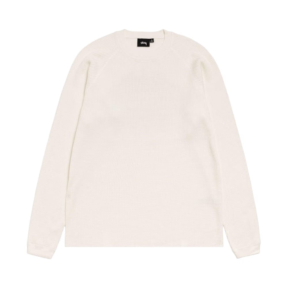 Stussy Mantra Raglan Thermal White