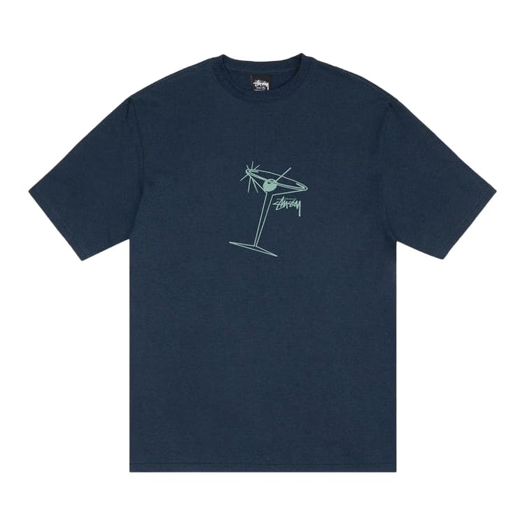 Stussy Martini T-Shirt Navy