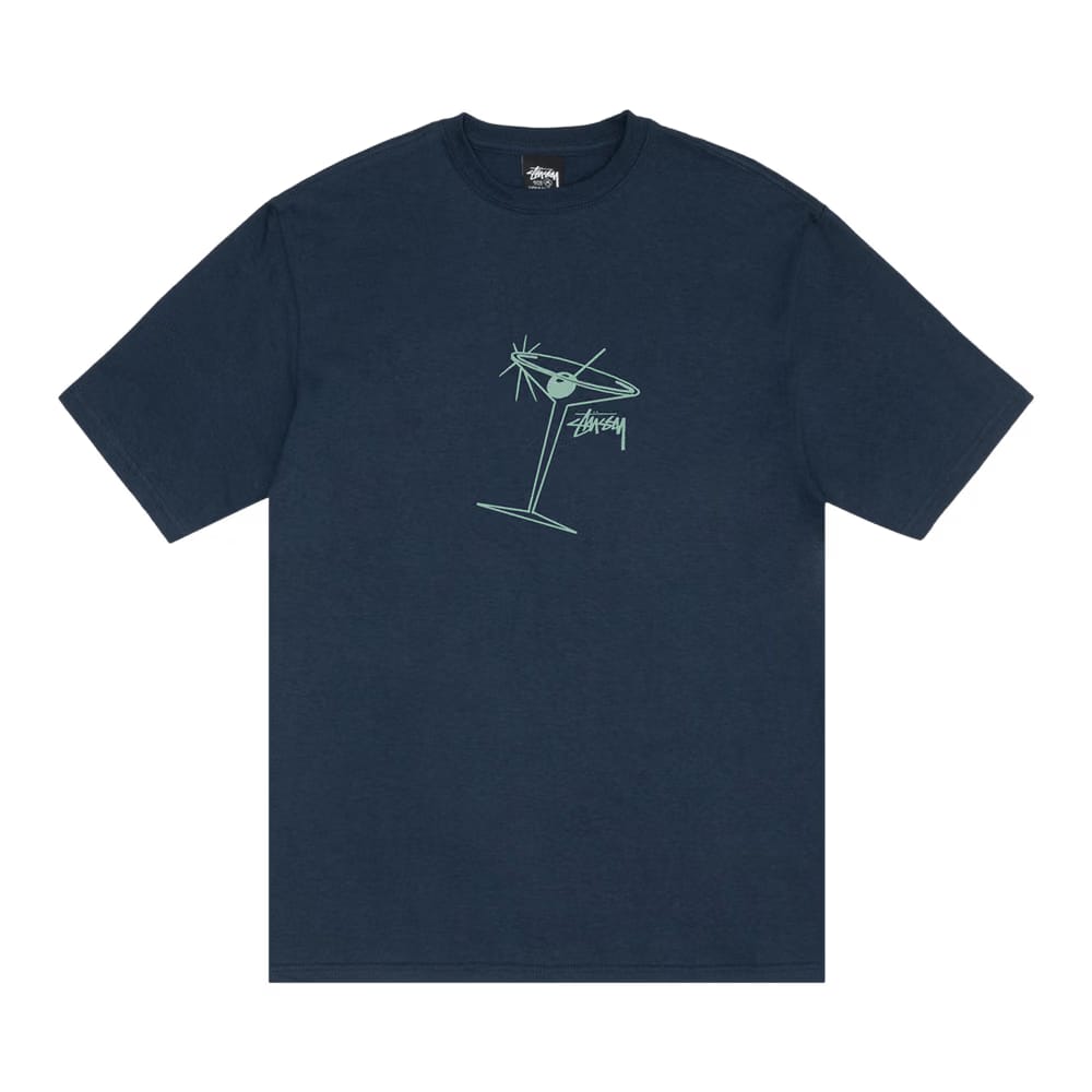 Stussy Martini T-Shirt Navy