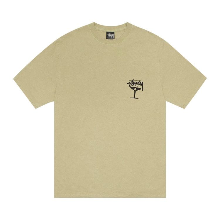 Stussy Martini T-Shirt Pigment Dyed Elm