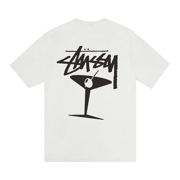 Stussy Martini T-Shirt Pigment Dyed Natural