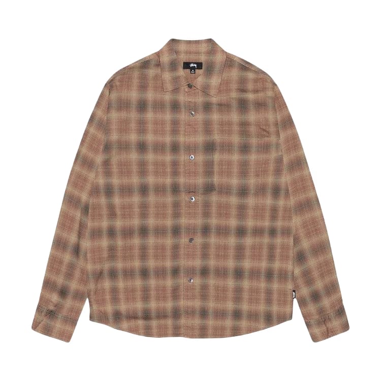 Stussy Matthew Printed Shirt Brick