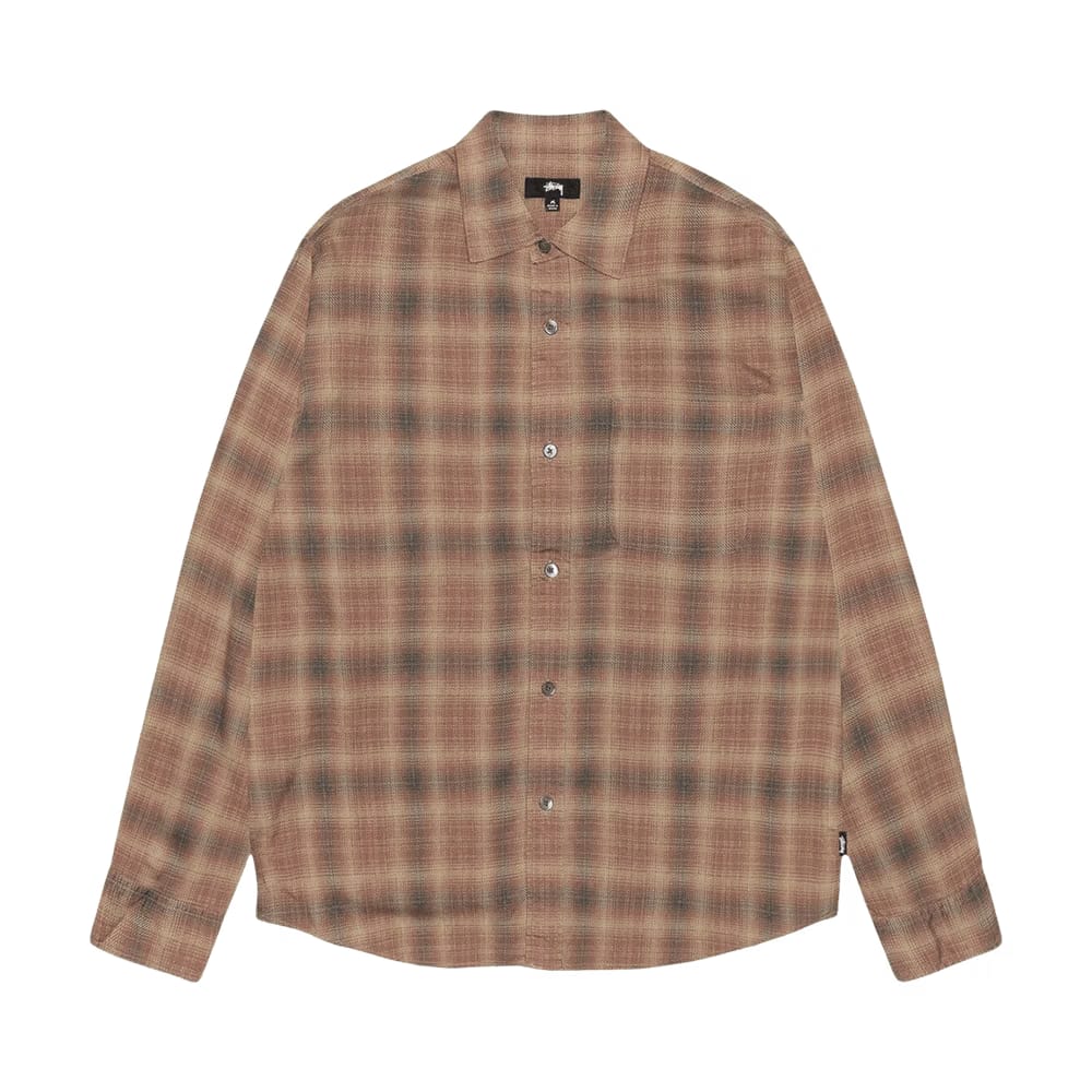 Stussy Matthew Printed Shirt Brick