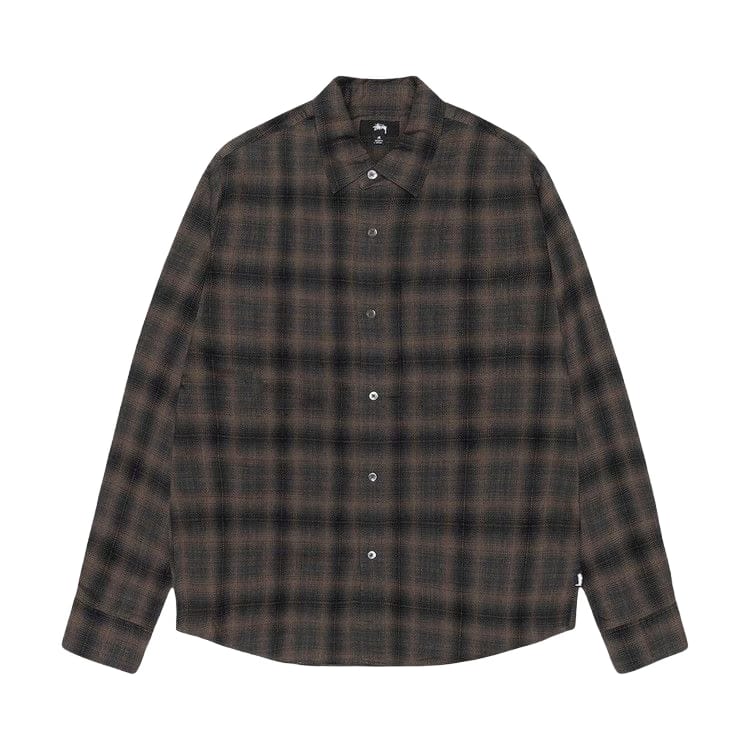 Stussy Matthew Printed Shirt Brown