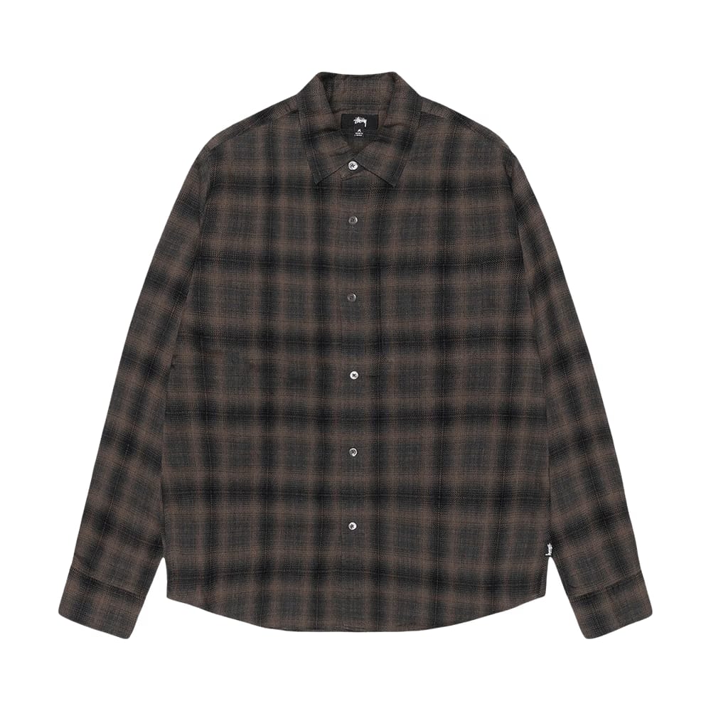Stussy Matthew Printed Shirt Brown