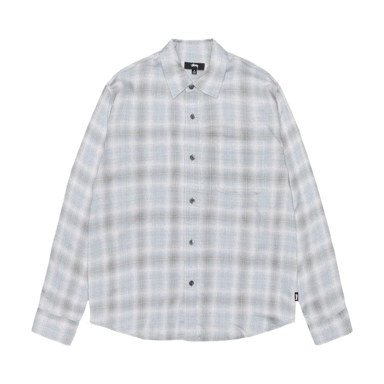 Stussy Matthew Printed Shirt Light Blue