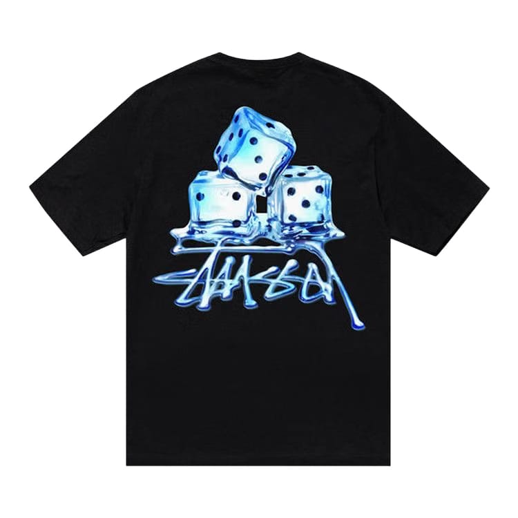 Stussy Melted T-Shirt Black