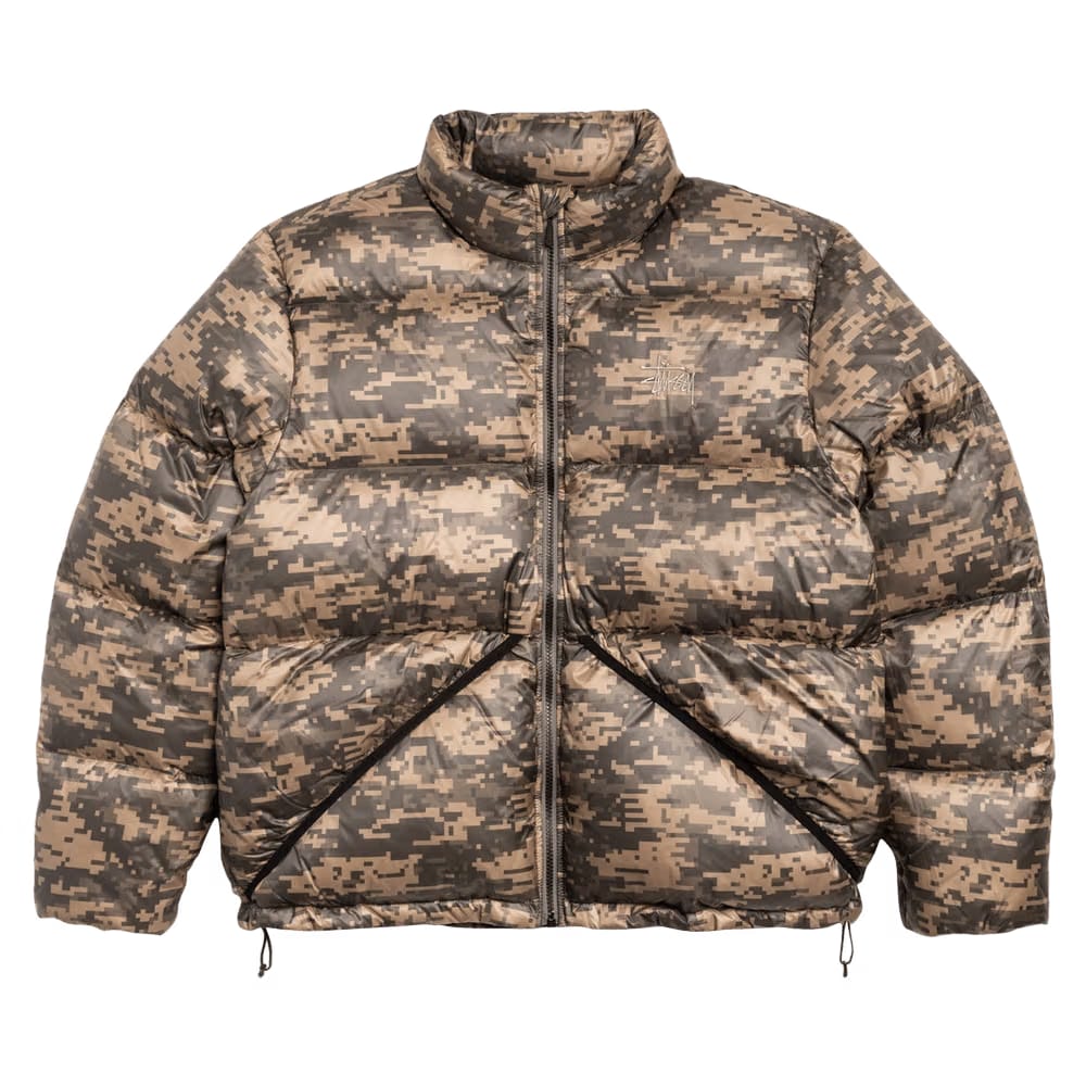 Stussy Micro Ripstop Down Jacket Digi Camo