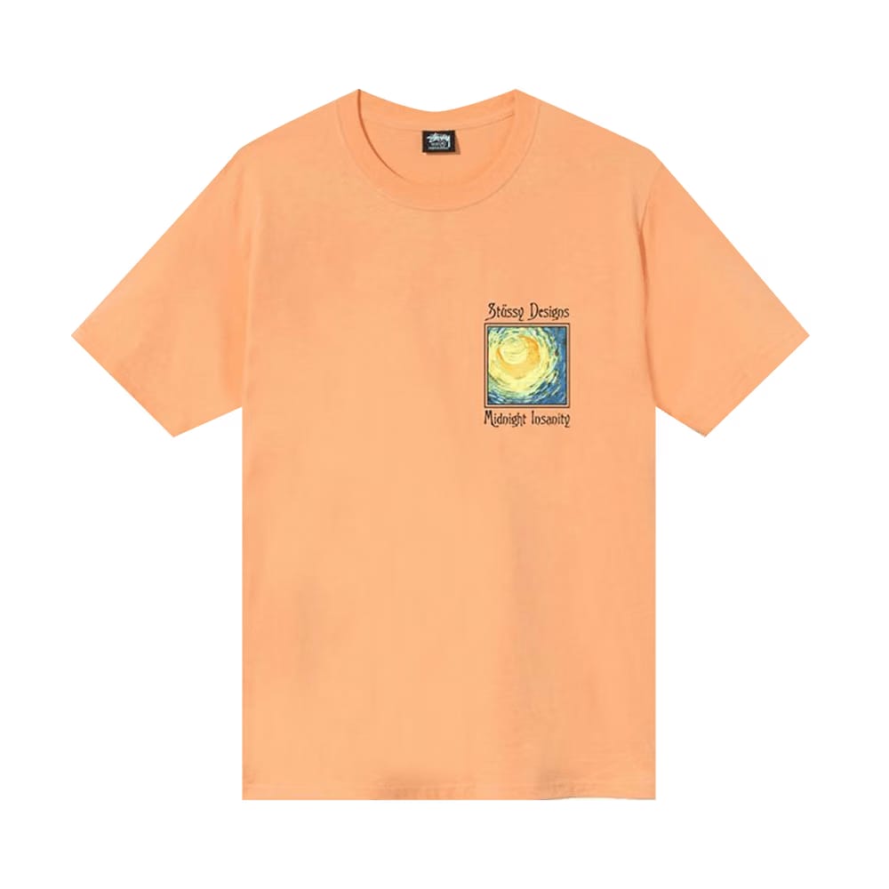 Stussy Midnight Insanity T-Shirt Peach
