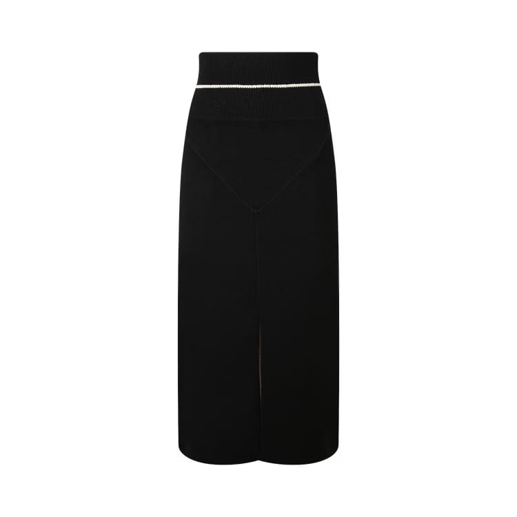 Moncler 1952 Knitwear Skirt Black