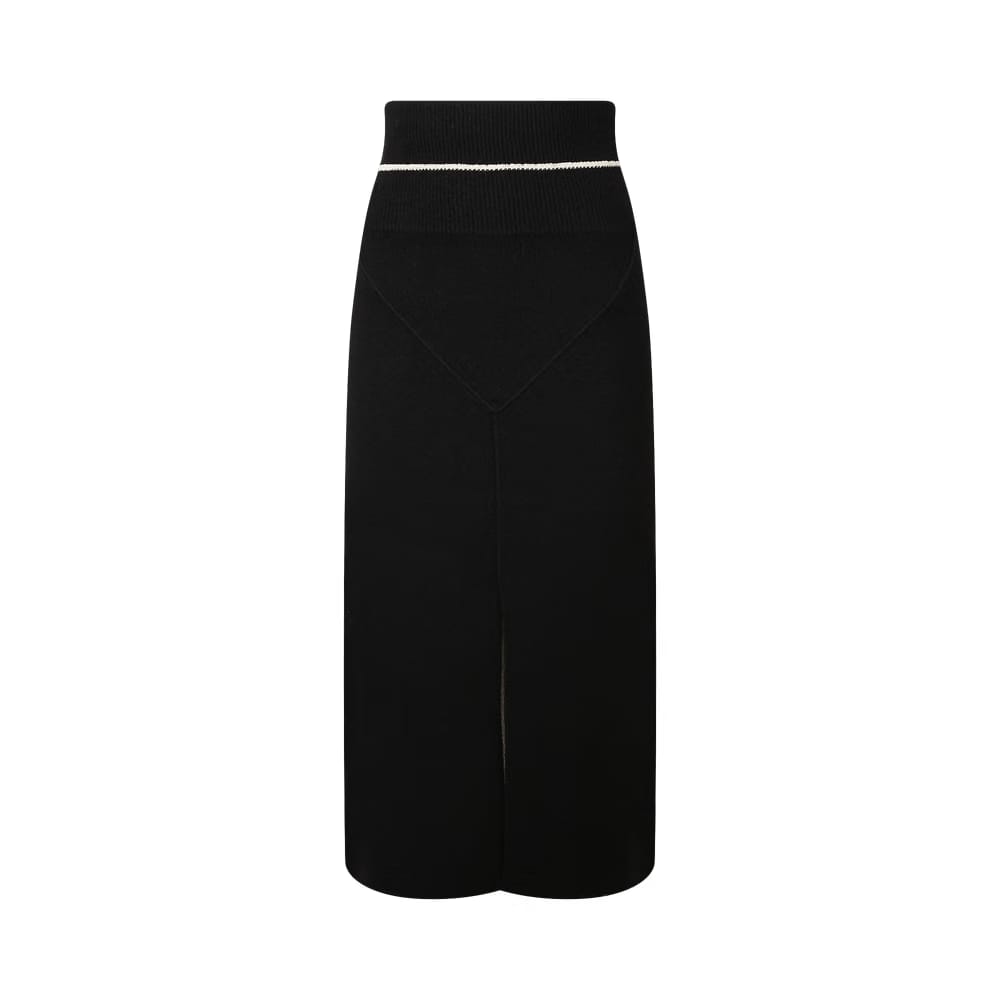Moncler 1952 Knitwear Skirt Black