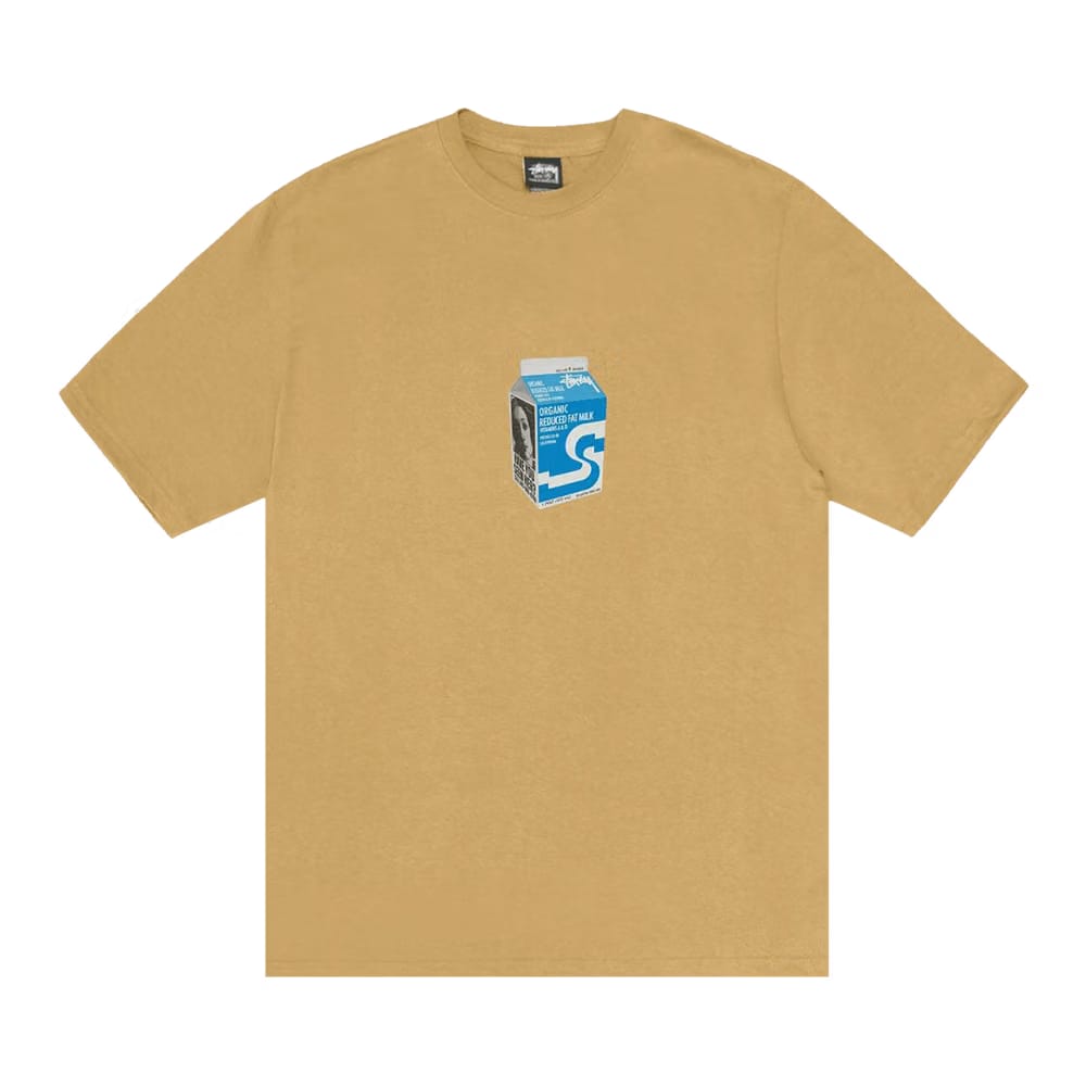 Stussy Milk T-Shirt Curry