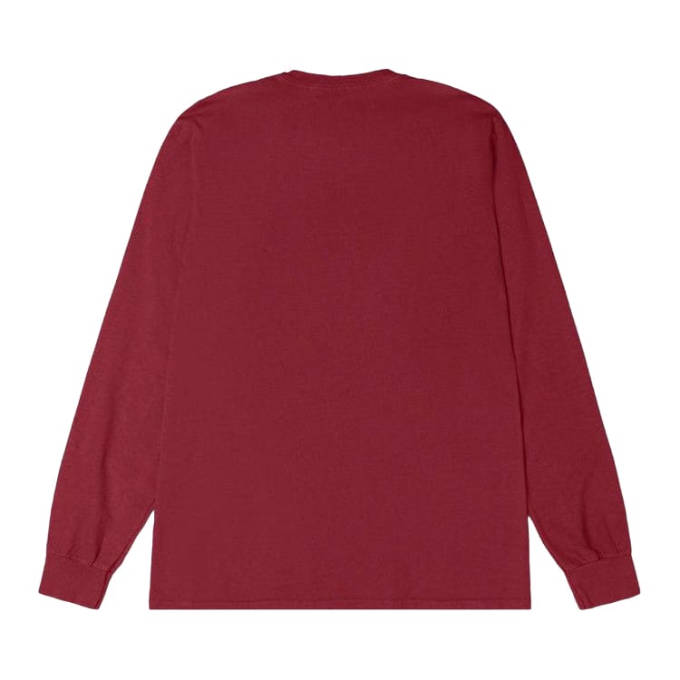 Stussy Mirror Long-Sleeve T-Shirt Wine