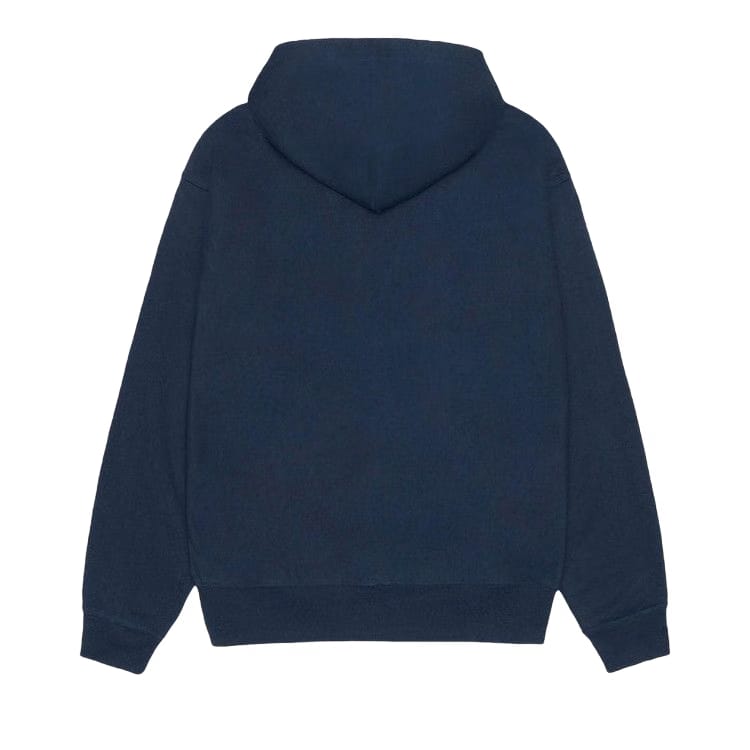Stussy Mirror Zip Hoodie Navy