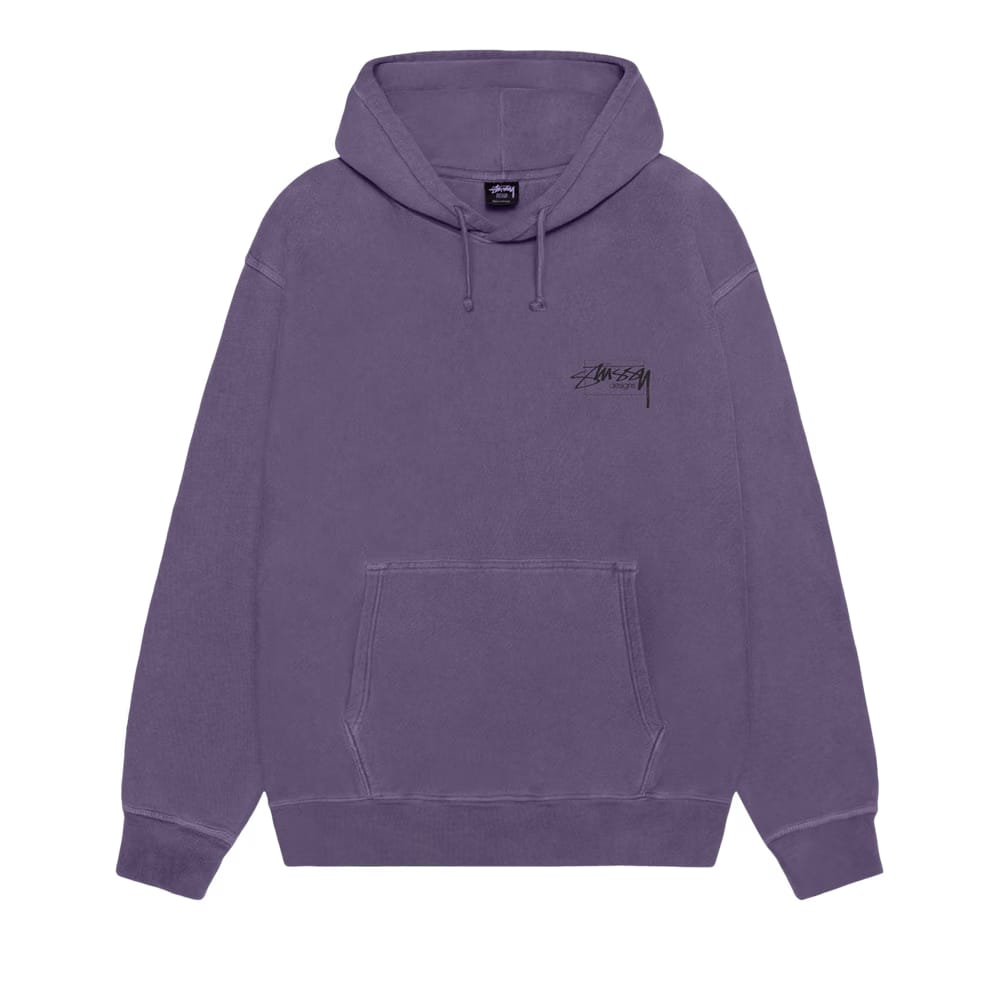 Stussy Modern Age Hoodie Pigment Dyed Grape