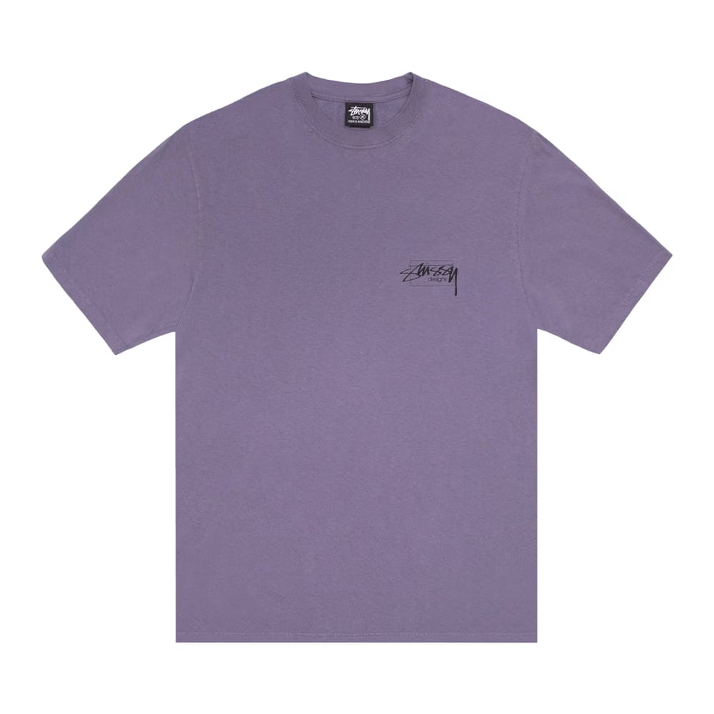 Stussy Modern Age T-Shirt Pigment Dyed Grape
