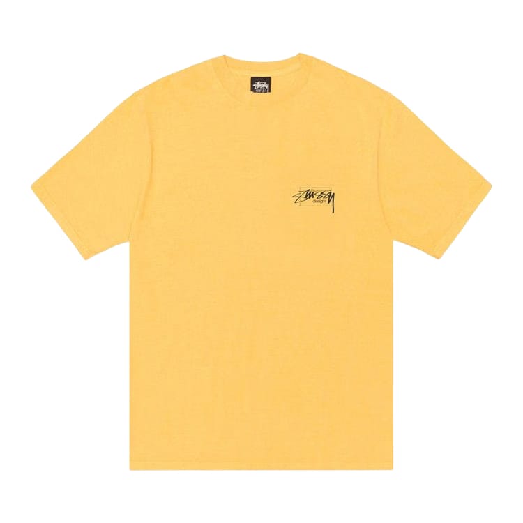 Stussy Modern Age T-Shirt Pigment Dyed Yellow