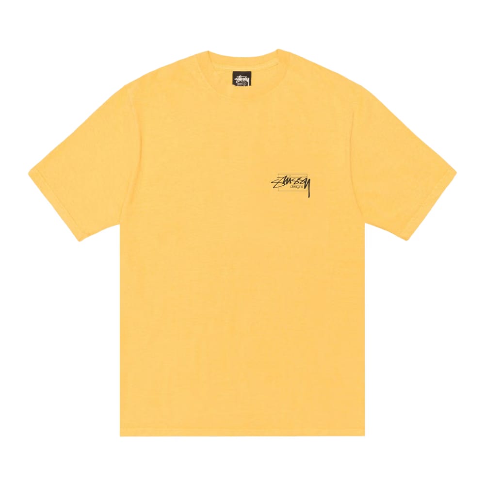 Stussy Modern Age T-Shirt Pigment Dyed Yellow