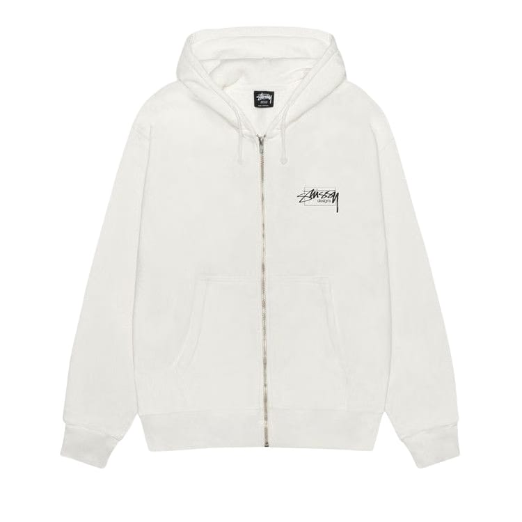 Stussy Modern Age Zip Hoodie Pigment Dyed Natural
