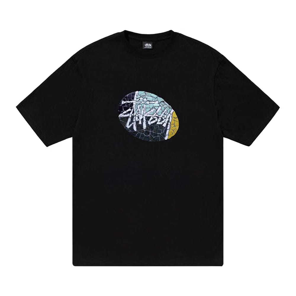 Stussy Mosaic T-Shirt Black