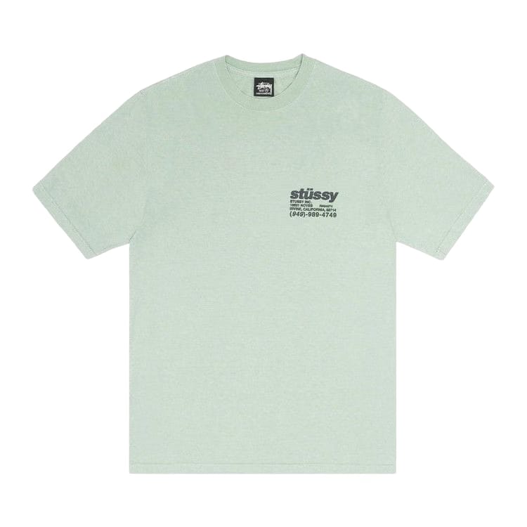 Stussy Pigment Dyed DNA T-Shirt Granite