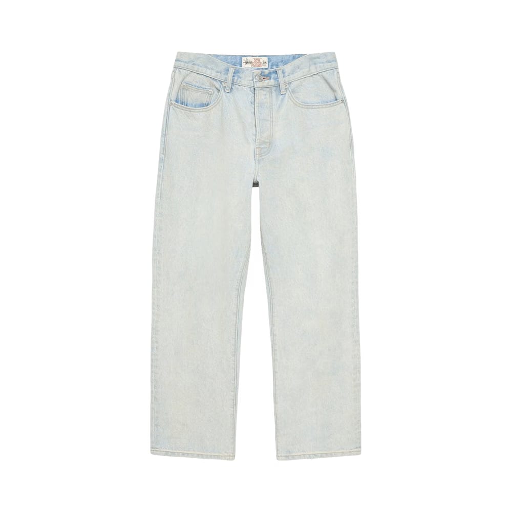 Stussy New Classic Jean Pigment Coated Denim Light Wash