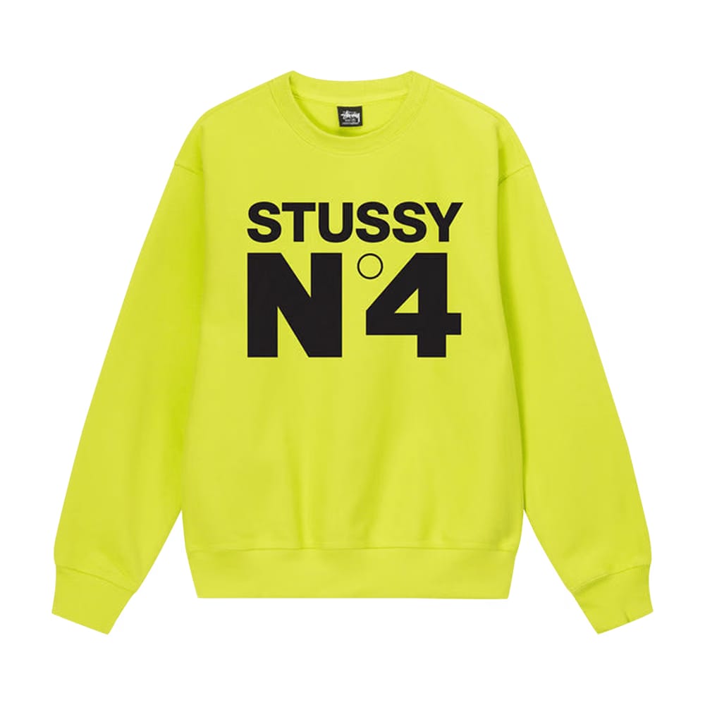 Stussy No.4 Crew Keylime