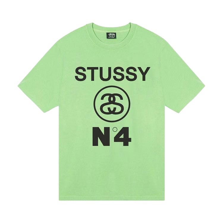 Stussy No.4 Pigment Dyed T-Shirt Green