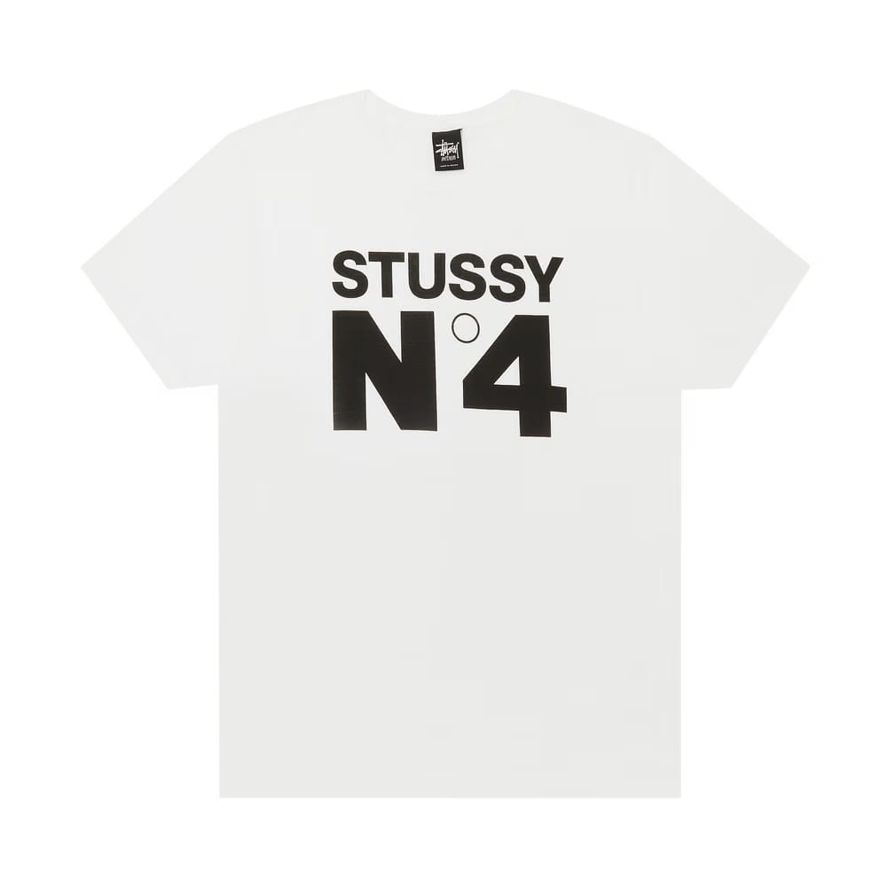 Stussy No. 4 T-Shirt White