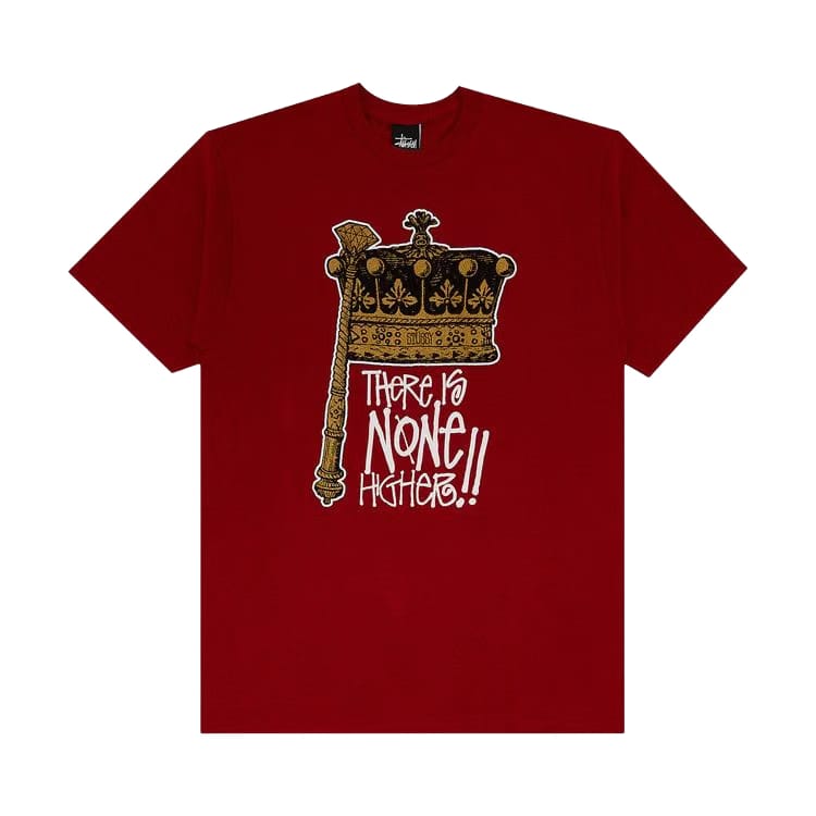 Stussy None Higher T-Shirt Red
