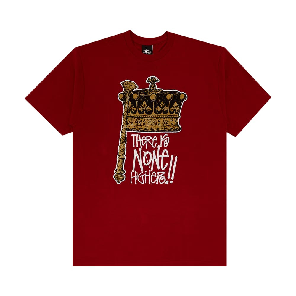 Stussy None Higher T-Shirt Red
