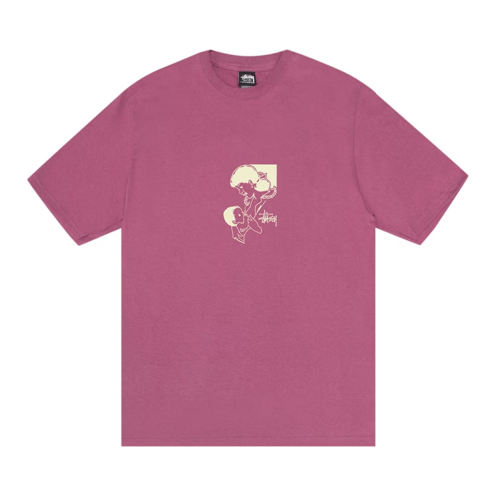 Stussy Nurture T-Shirt Berry