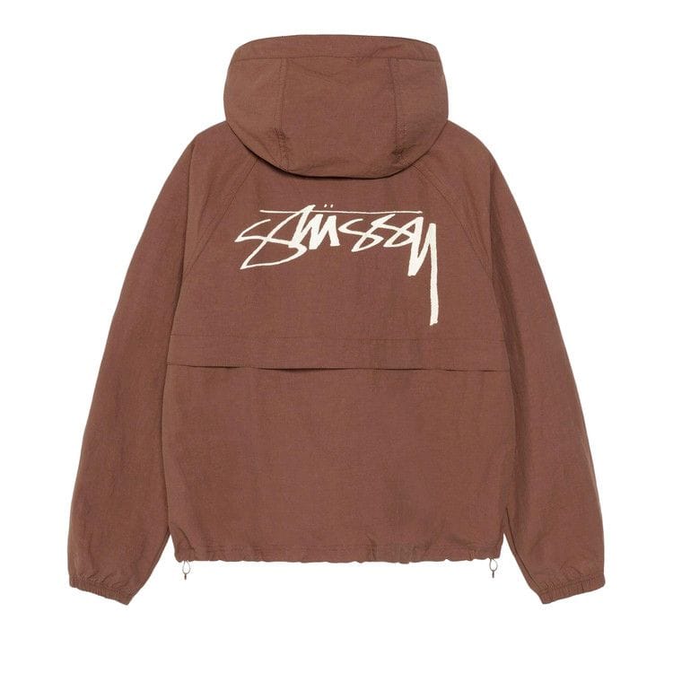 Stussy Nylon Beach Shell Coffee