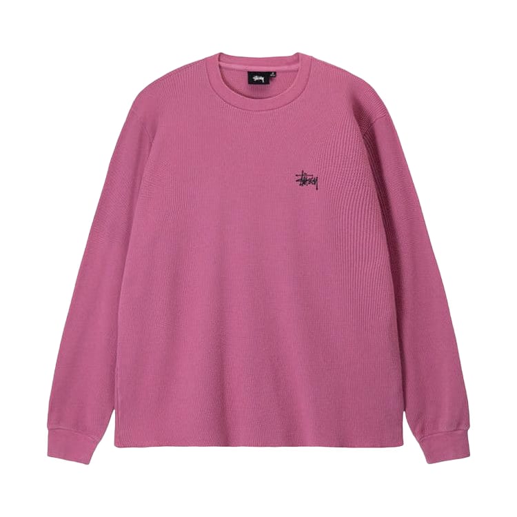 Stussy O'Dyed Long-Sleeve Thermal Magenta