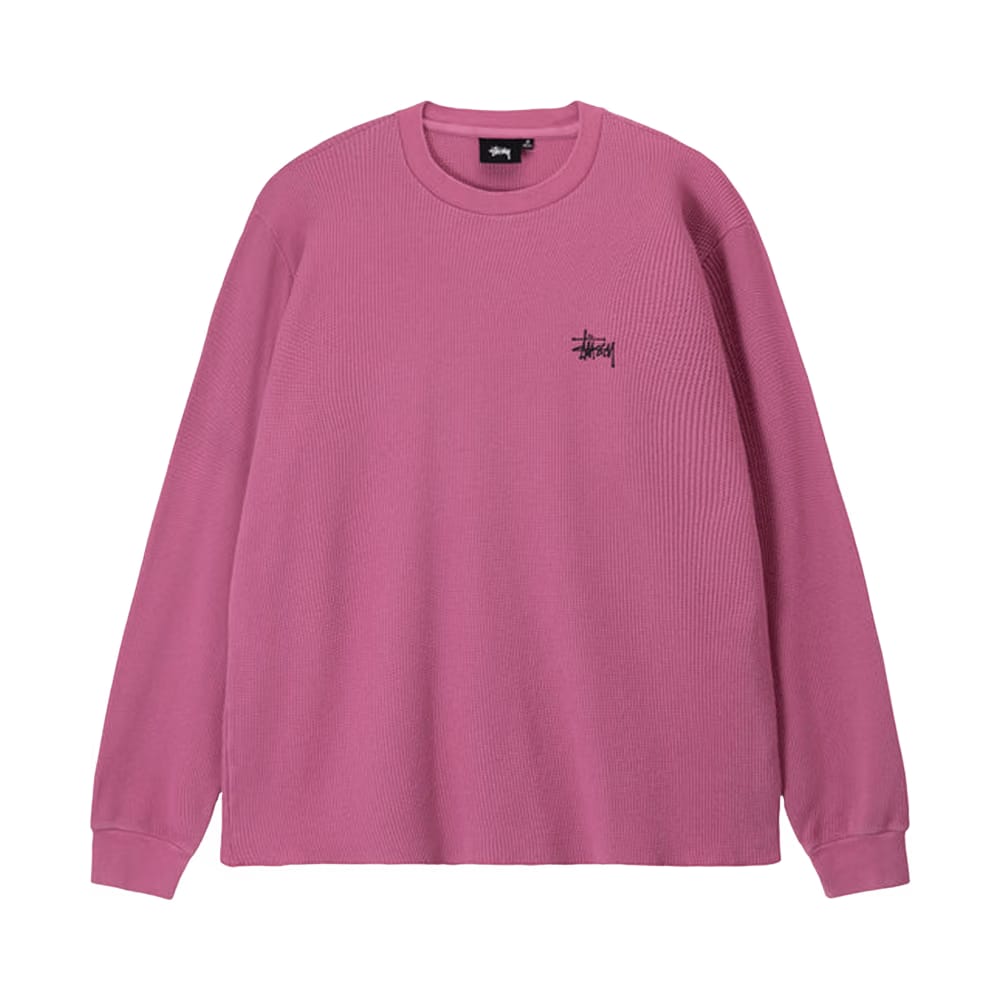 Stussy O'Dyed Long-Sleeve Thermal Magenta