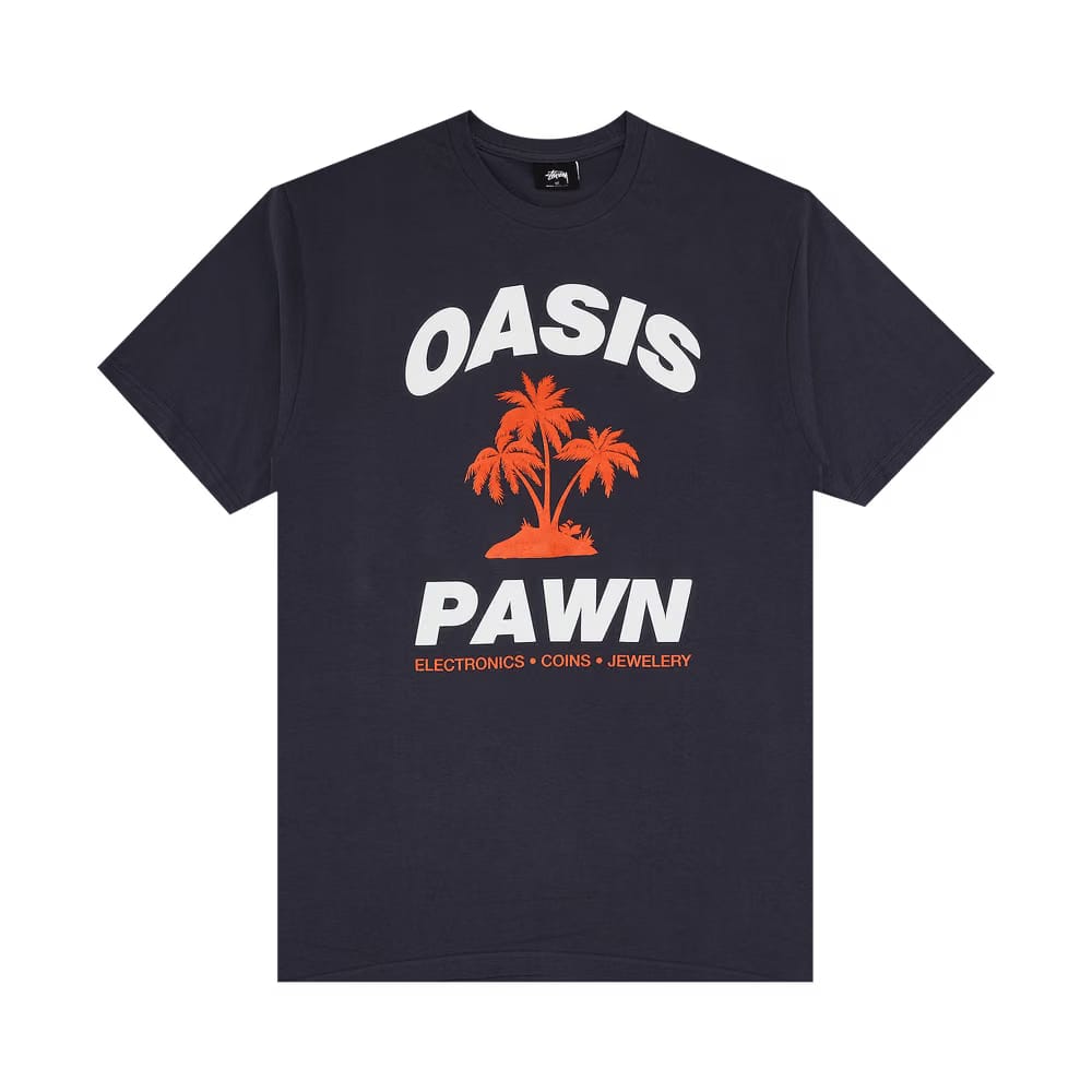 Stussy Oasis Pawn T-Shirt Midnight