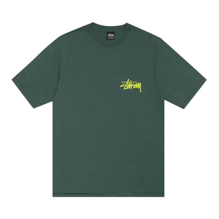 Stussy Old Phone T-Shirt Forest Green