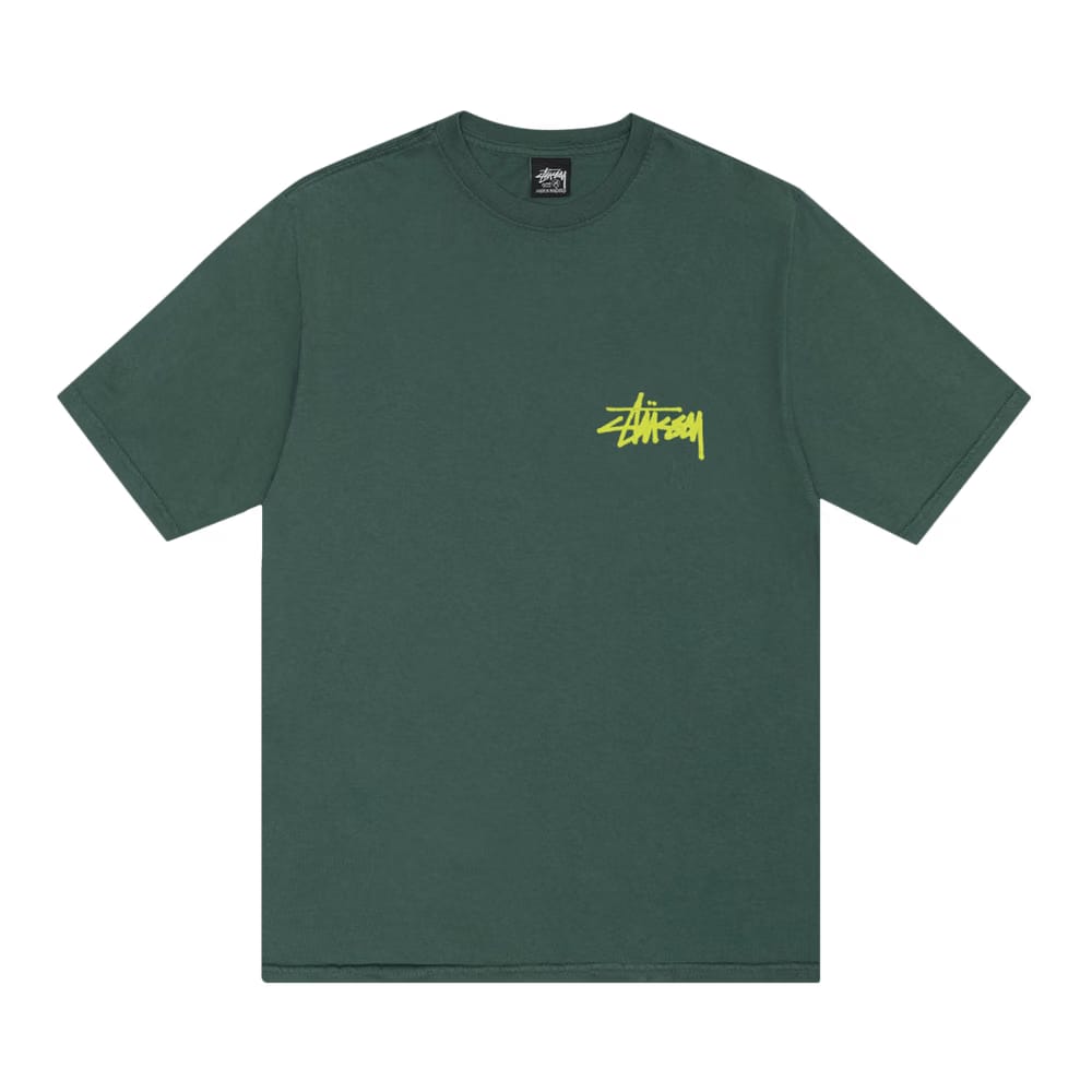 Stussy Old Phone T-Shirt Forest Green
