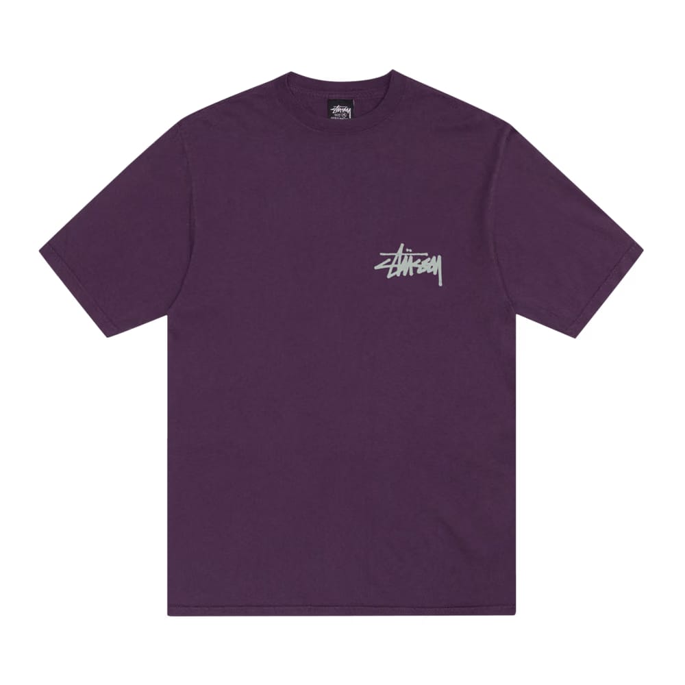 Stussy Old Phone T-Shirt Purple