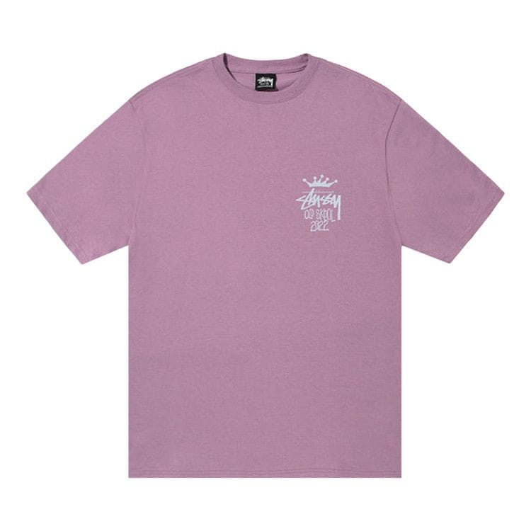 Stussy Old Skool 22 T-Shirt Orchid