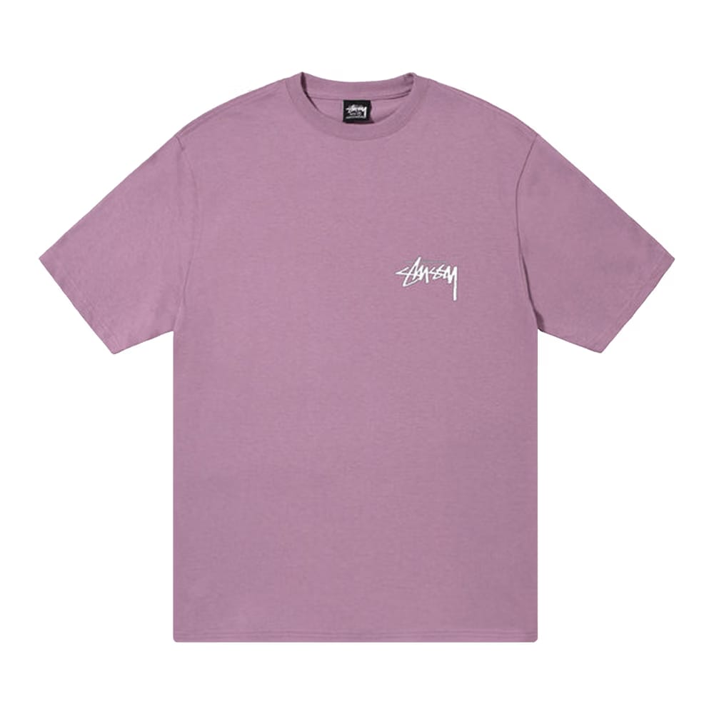 Stussy One World T-Shirt Orchid