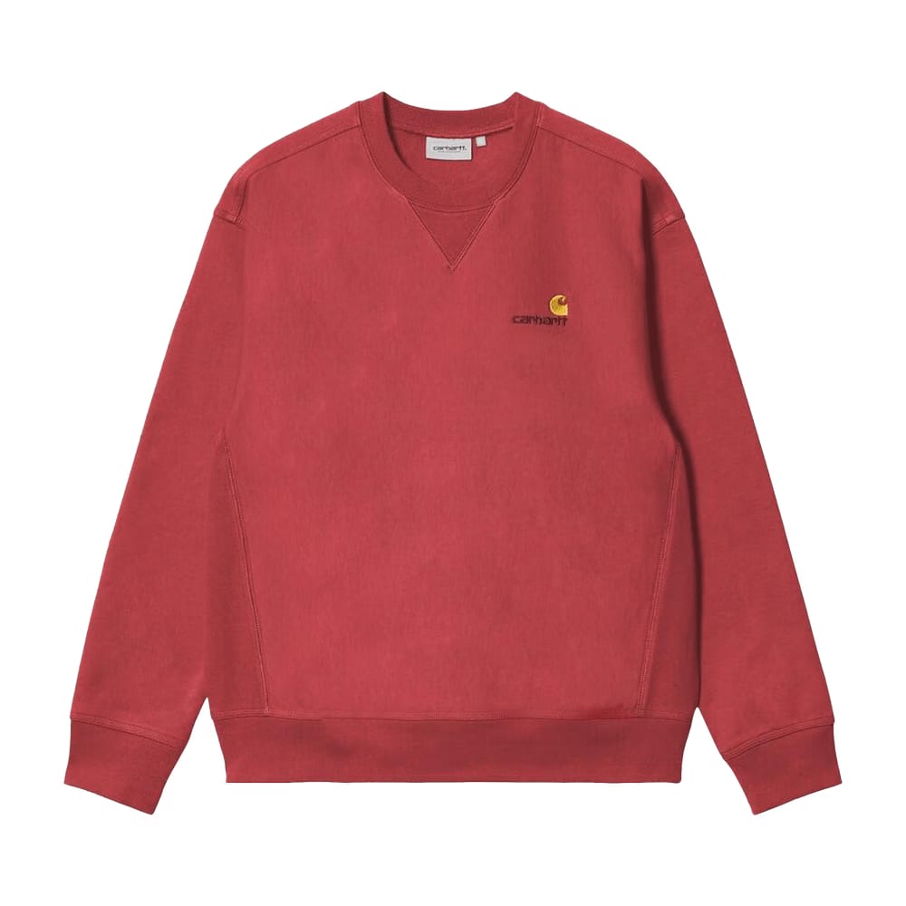 Carhartt WIP American Script Sweatshirt Tuscany