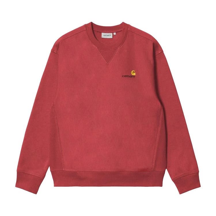 Carhartt WIP American Script Sweatshirt Tuscany