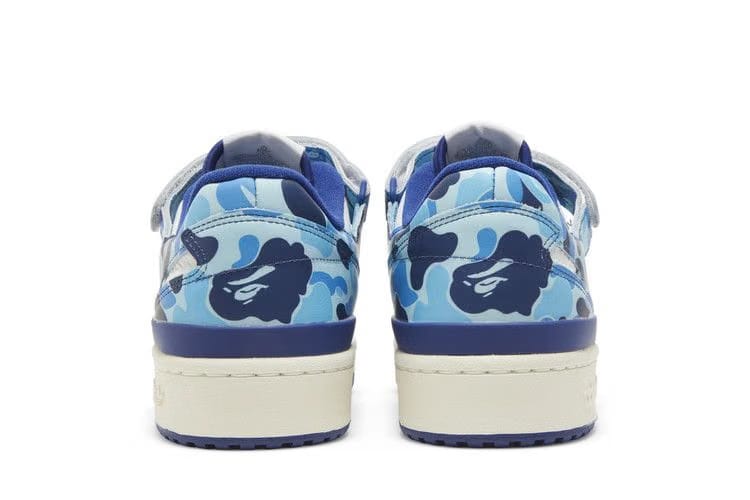 Bape x Forum Low 84 30Th Anniversary Blue Camo