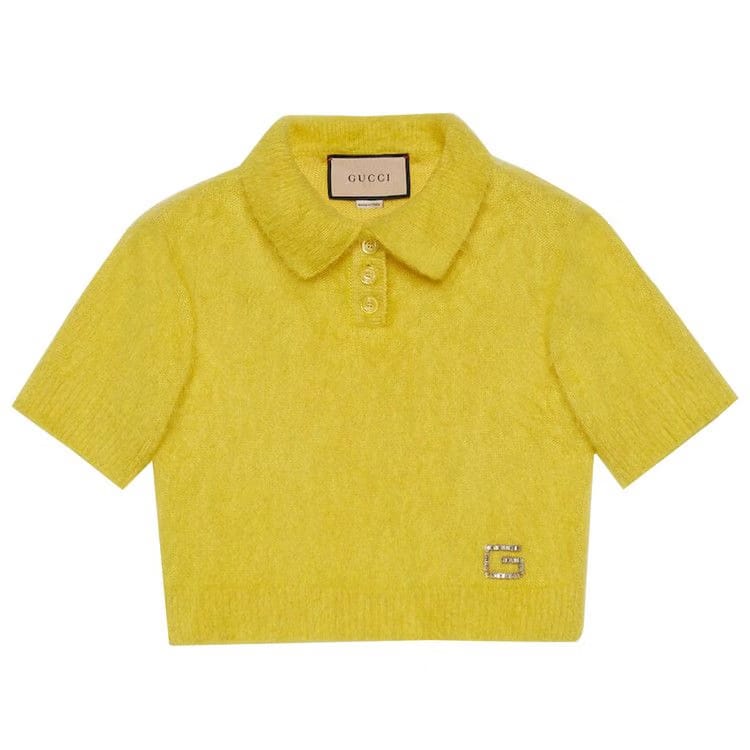 Gucci Knit Top Yellow/Mix
