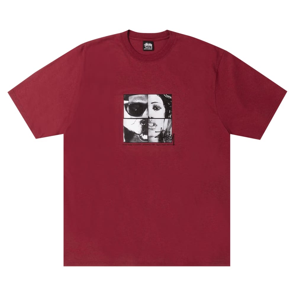 Stussy Personalities T-Shirt Wine