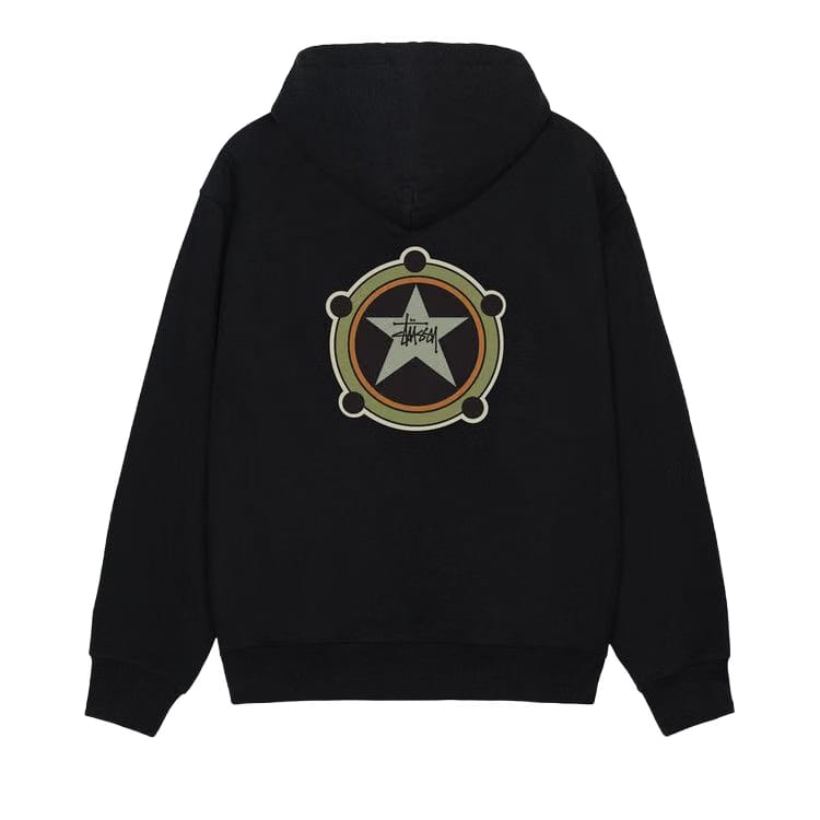 Stussy Ranger Zip Hoodie Black